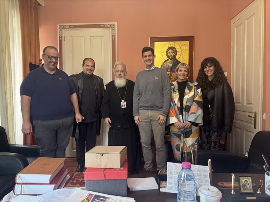 Εθιμοτυπική επίσκεψη του νέου Δ.Σ. της Χορωδίας Πρέβεζας «Αρμονία» στον Σεβασμιώτατο Μητροπολίτη Πρέβεζας