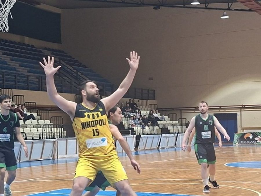 Ένα βήμα μακριά από τους τελικούς η Νικόπολη 