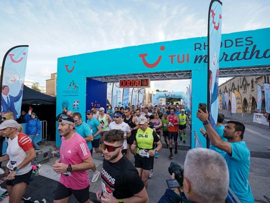 Sold Out ο ΤUI Διεθνής Μαραθώνιος Ρόδου – Συνεχίζονται οι εγγραφές μόνο για τα 5 χλμ.