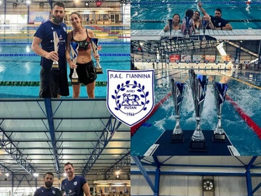 Πρωταγωνιστής ο ΠΑΣ Γιάννινα στο Περιφερειακό Πρωτάθλημα Κολύμβησης 