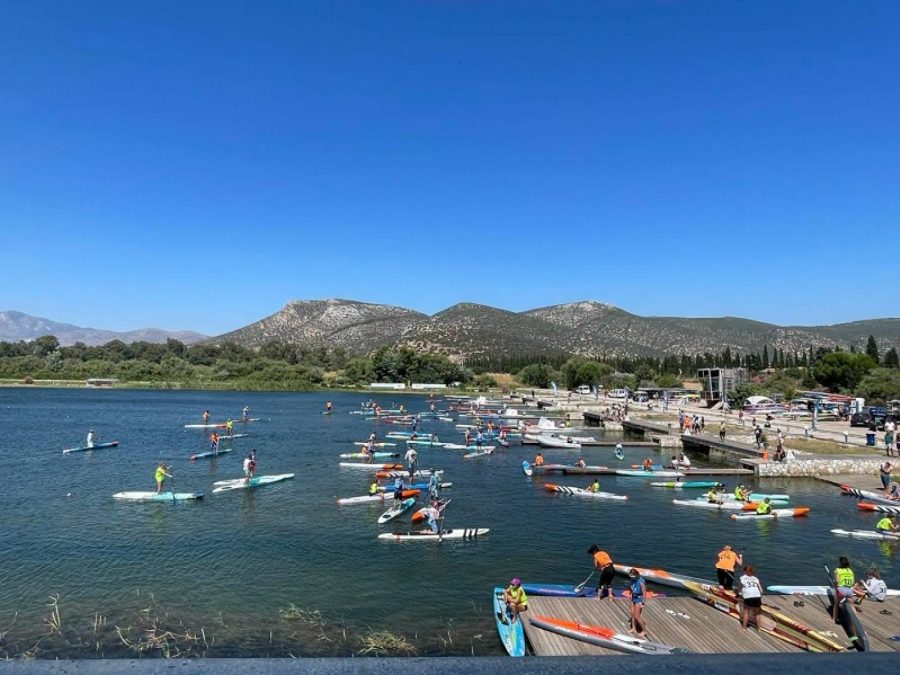 Μία ακόμη μεγάλη διοργάνωση στο Ολυμπιακό Κωπηλατοδρόμιο του Σχοινιά που ανακαίνισε η Ελληνική Ολυμπιακή Επιτροπή 