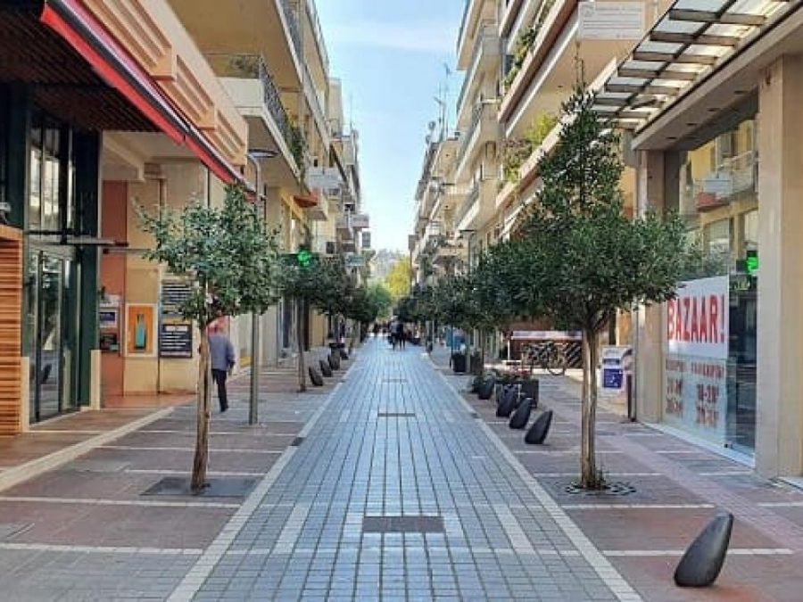 Πλύσιμο πεζοδρόμων στο κέντρο της πόλης το Σαββατοκύριακο 8 και 9 Αυγούστου