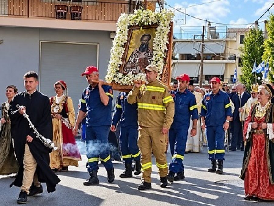 Με λαμπρότητα τιμήθηκε ο Πολιούχος της Φιλιππιάδας, Άγιος Βησσαρίων