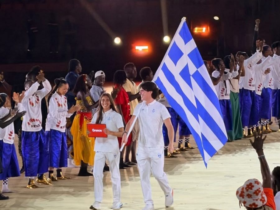 Η Ελλάδα πρώτη στην Τελετή Εναρξης των Ολυμπιακών Αγώνων Νέων Dakar 2026 